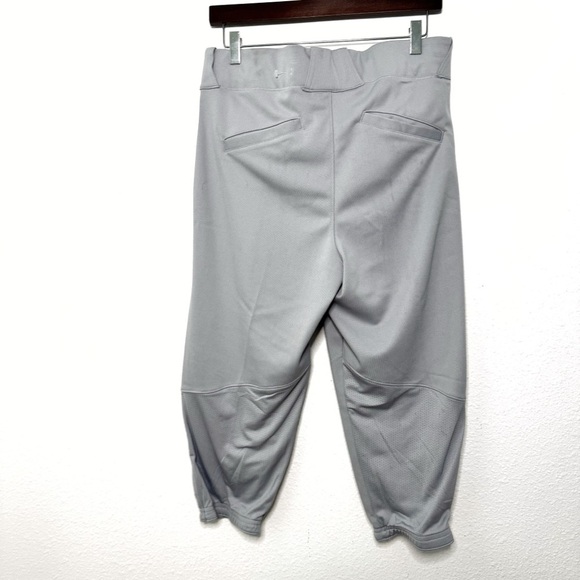 Nike men Vapor Select Knicker Baseball gray cropped Pants size M NWT - Picture 8 of 13